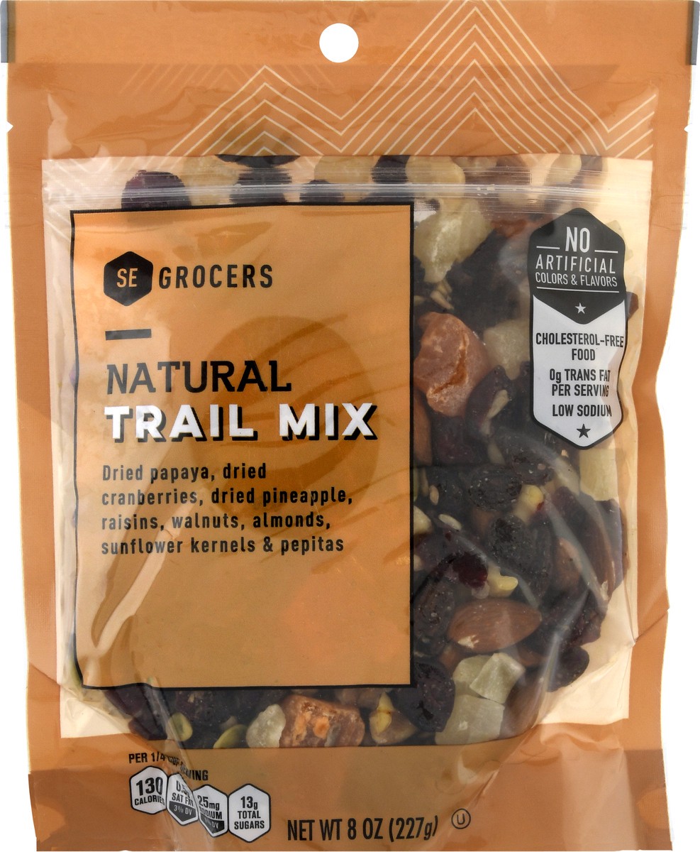 slide 10 of 10, SE Grocers Trail Mix Natural, 8 oz