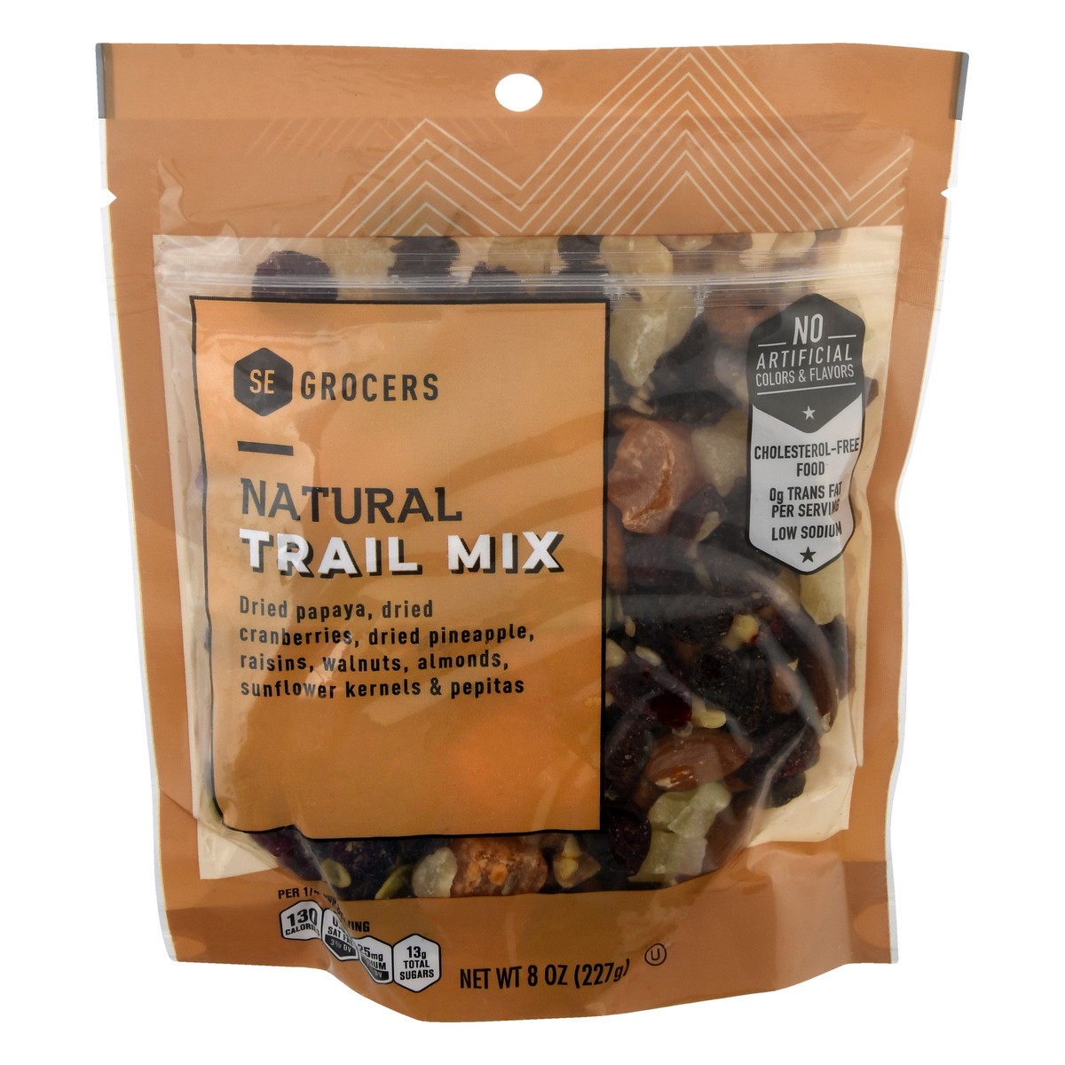 slide 1 of 10, SE Grocers Trail Mix Natural, 8 oz