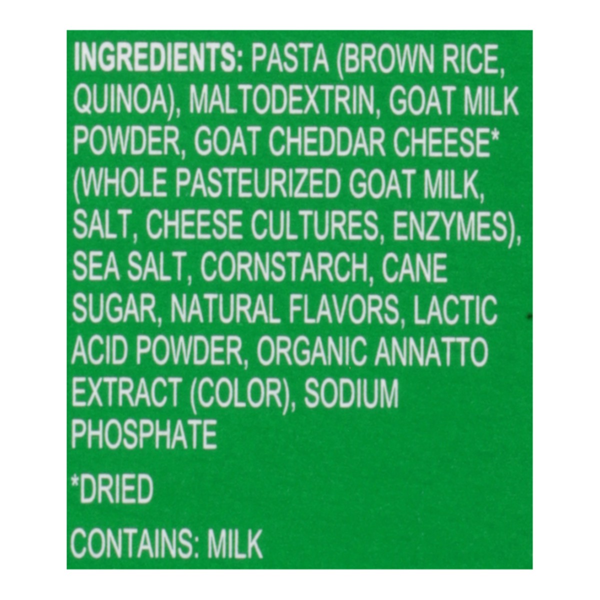 slide 14 of 14, Funny Farm Gluten Free Goat Cheddar Cheese Brown Rice & Quinoa Shells Macaroni & Cheese Dinner, 6 oz