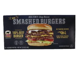 Holten's Chop House 100% Beef Smashed Burgers