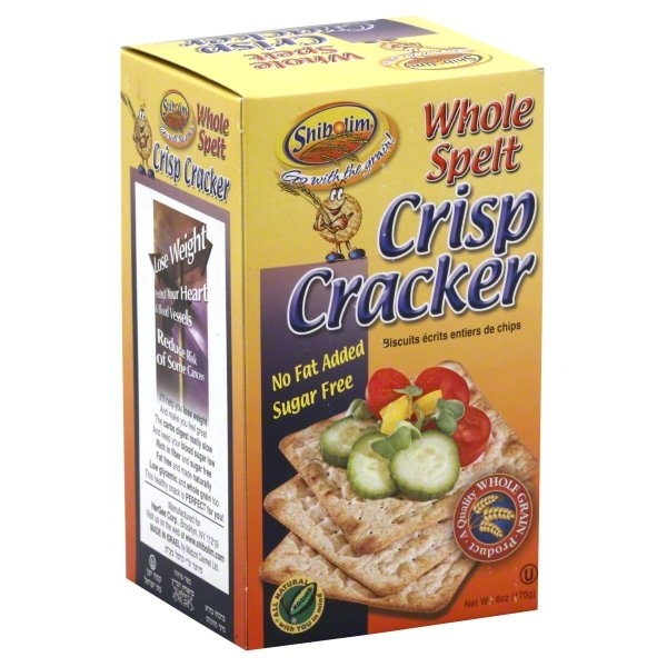 slide 1 of 5, Shibolim Crisp Cracker Whole Spelt, 6 oz