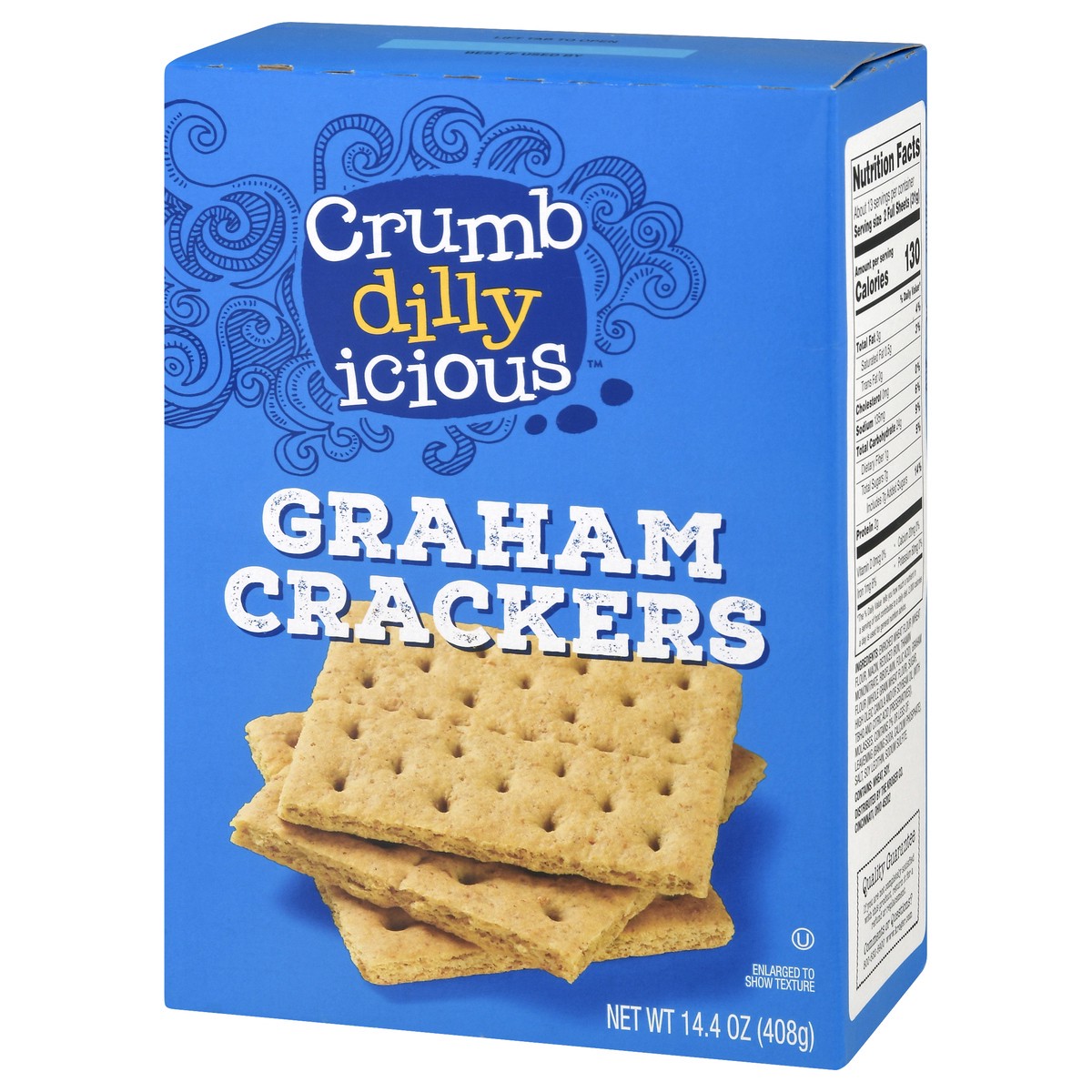 slide 3 of 10, Crumbdillyicious Graham Crackers, 14.4 oz