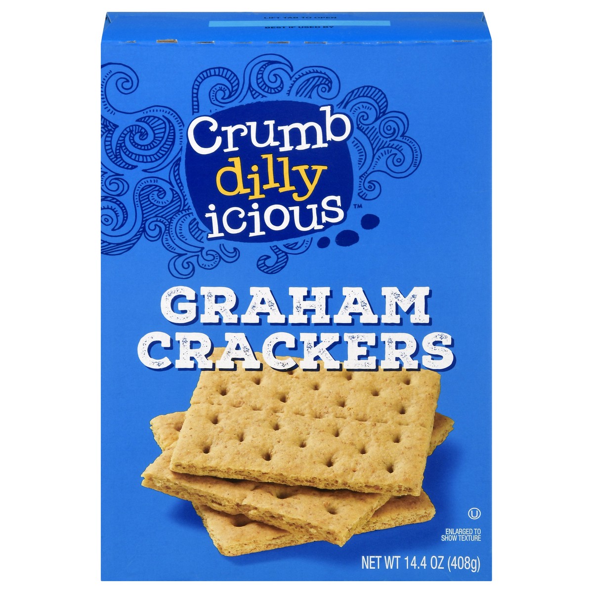 slide 1 of 10, Crumbdillyicious Graham Crackers, 14.4 oz