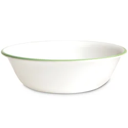 Corelle Vitrelle Classic Spring Blossom Green 18-oz Soup/Cereal Bowl