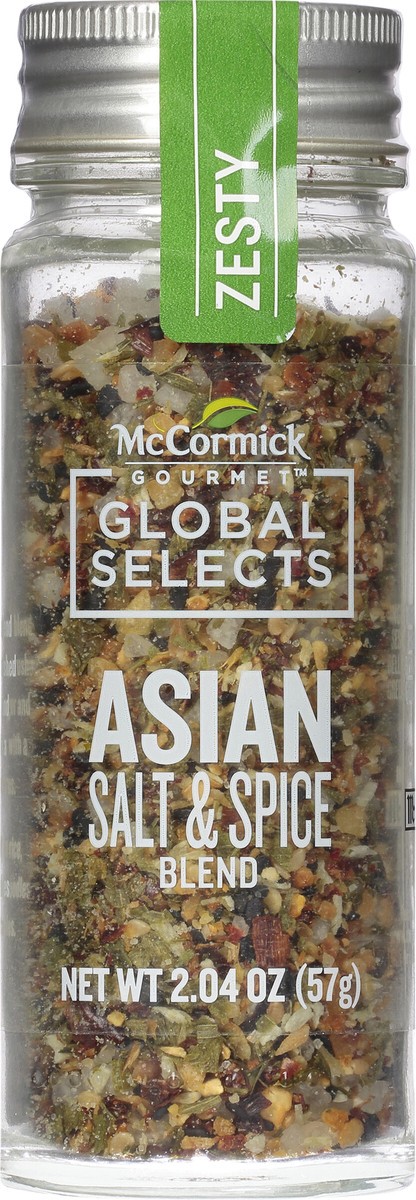 slide 5 of 7, McCormick Gourmet Global Selects Asian Salt & Spice Blend, 2.04 oz