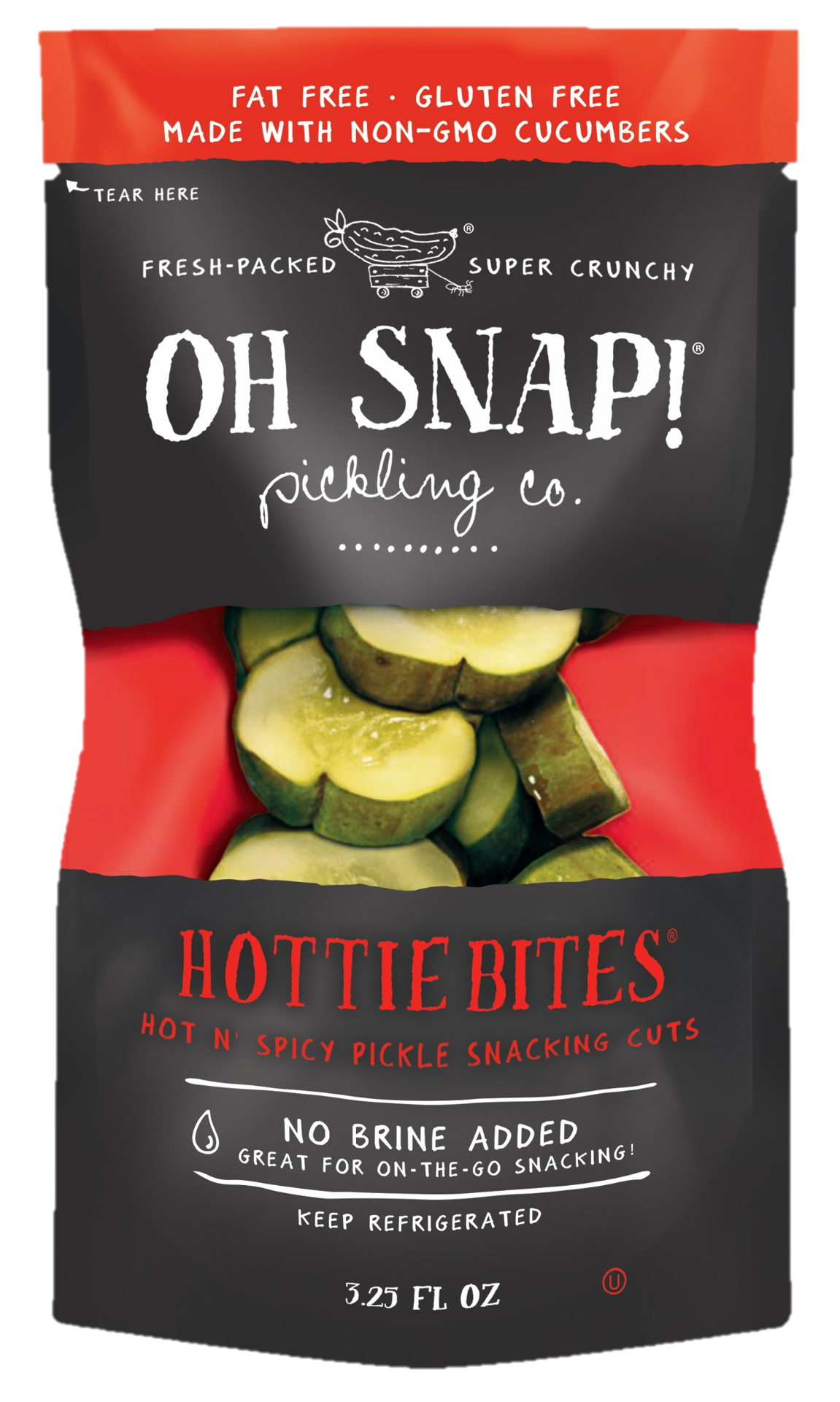 slide 1 of 21, Oh Snap! Pickling Co. Hottie Bites, 3.25FL oz, 3.5 oz