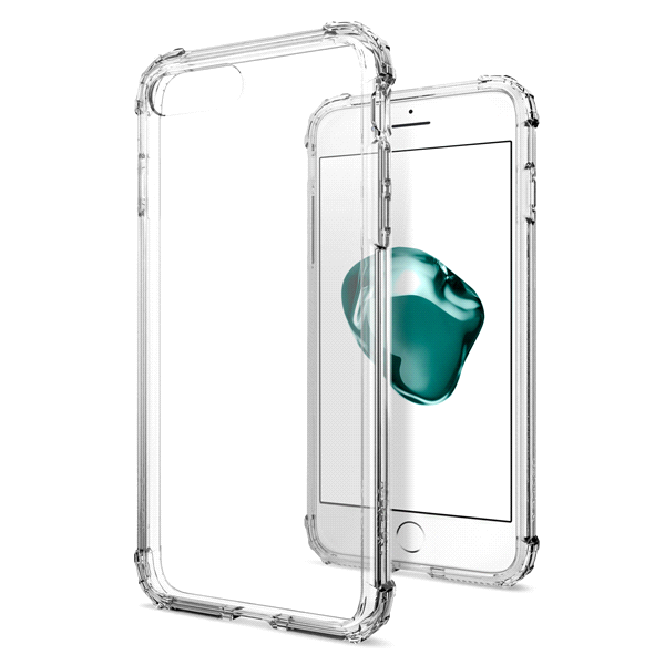 slide 1 of 1, Spigen iPhone 7 Plus Case Crystal Shell- Clear, 1 ct