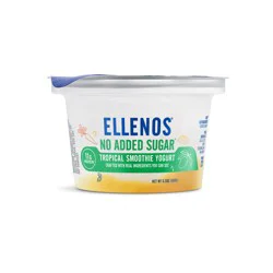 Ellenos No Added Sugar Tropical Smoothie Greek Yogurt 5.3 oz