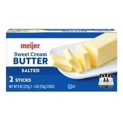 Meijer Salted Butter Sticks, 2 Count