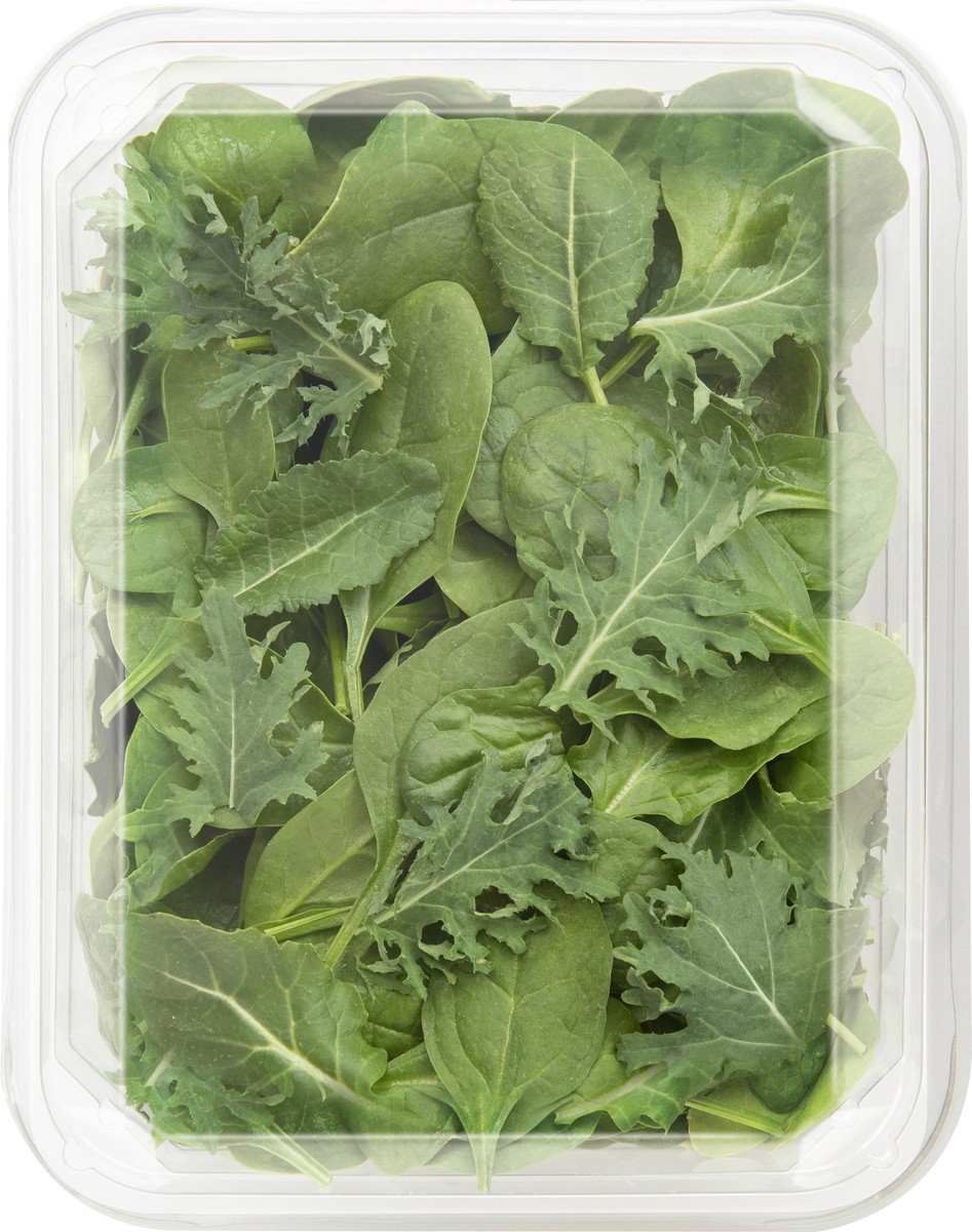 slide 2 of 3, Earthbound Farm Organic Spinach + Kale, 5 oz