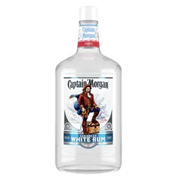 Captain Morgan White Rum, 1.75 L Glass Bottle