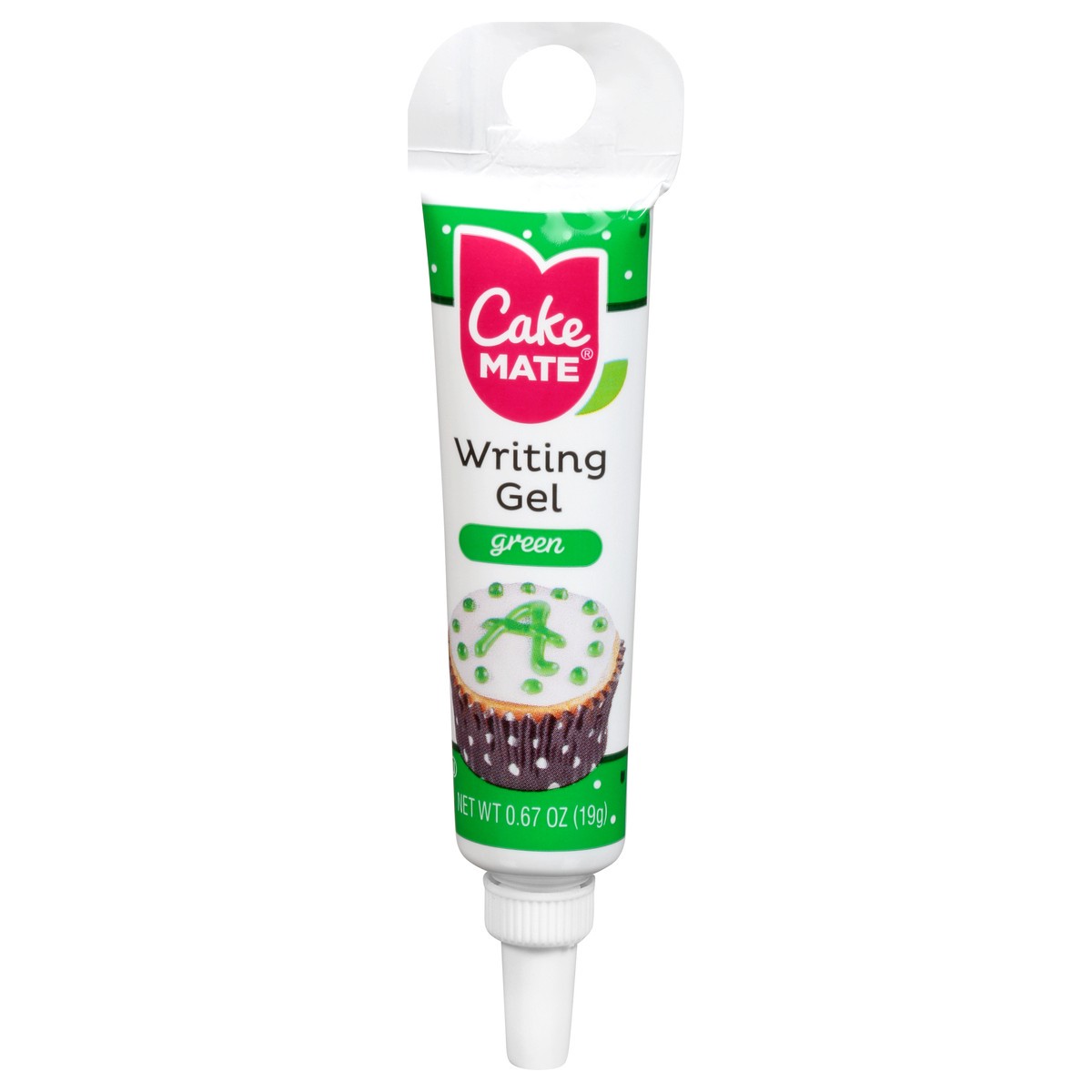 slide 1 of 1, Cake Mate Green Writing Gel, 0.67 oz