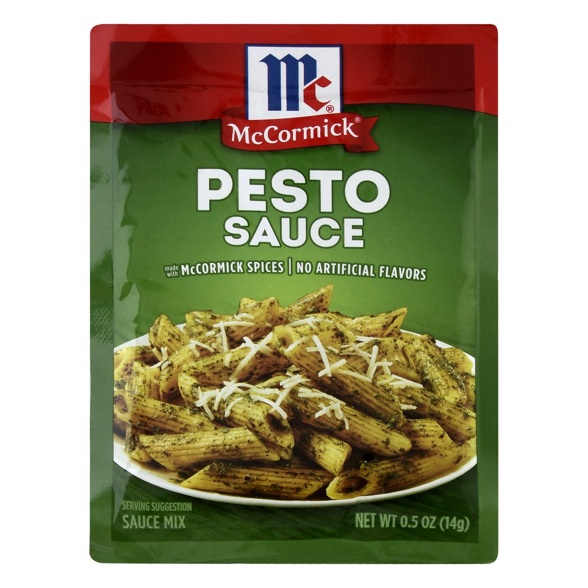 slide 1 of 10, McCormick Pesto Sauce, 0.5 oz