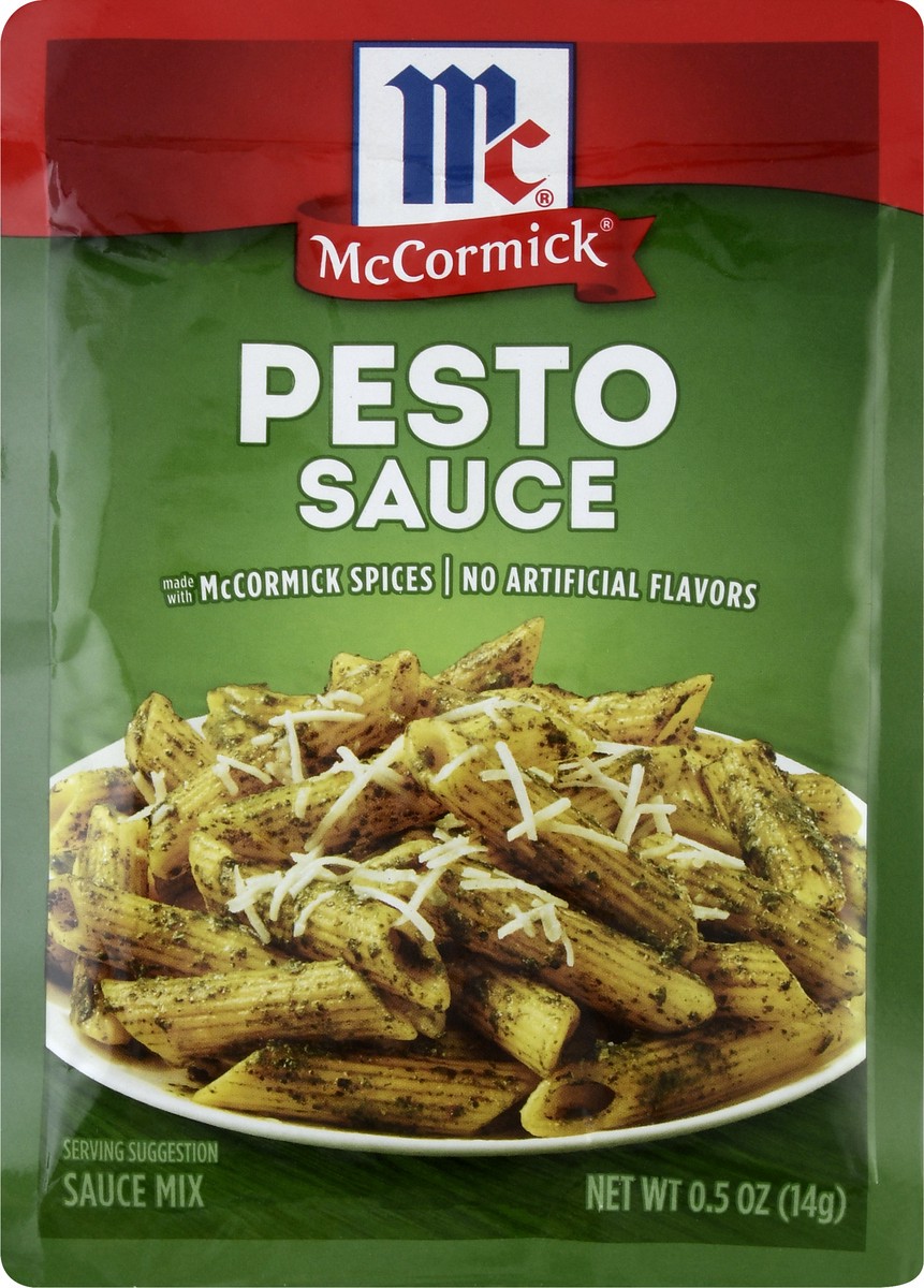 slide 5 of 10, McCormick Pesto Sauce, 0.5 oz