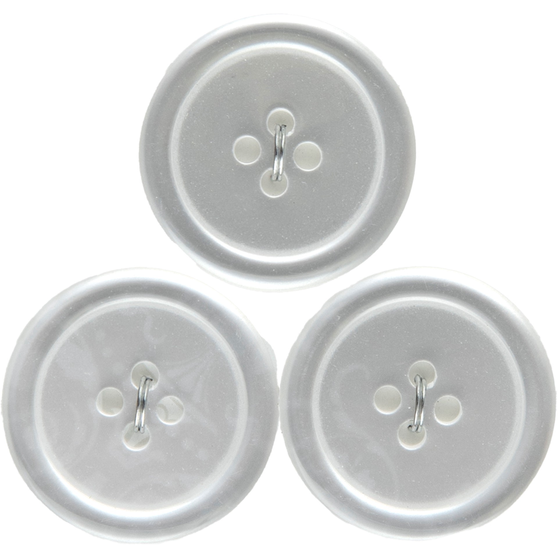 slide 3 of 3, Blumenthal Lansing Lamode 7/8" Translucent 4-Hole Buttons, 3ct., 3 ct