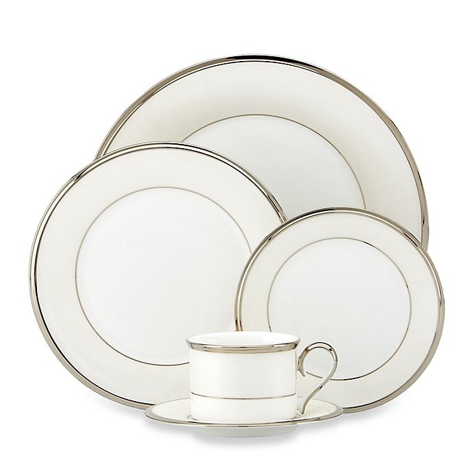 slide 1 of 1, Lenox Linen Mist Place Setting, 5 ct