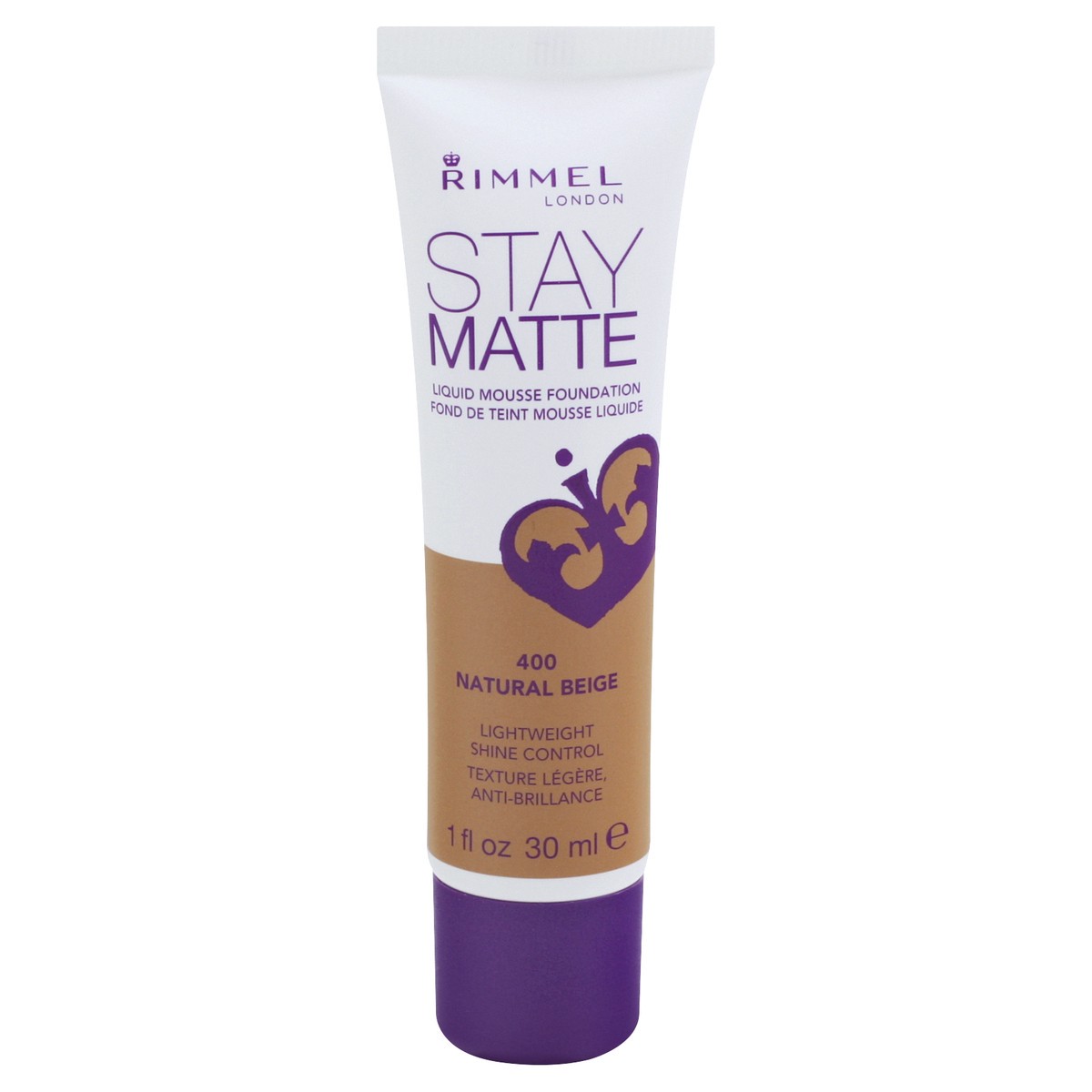 slide 9 of 12, Rimmel Stay Matte Liquid Mousse Natural Beige Foundation 1 oz, 1 fl oz