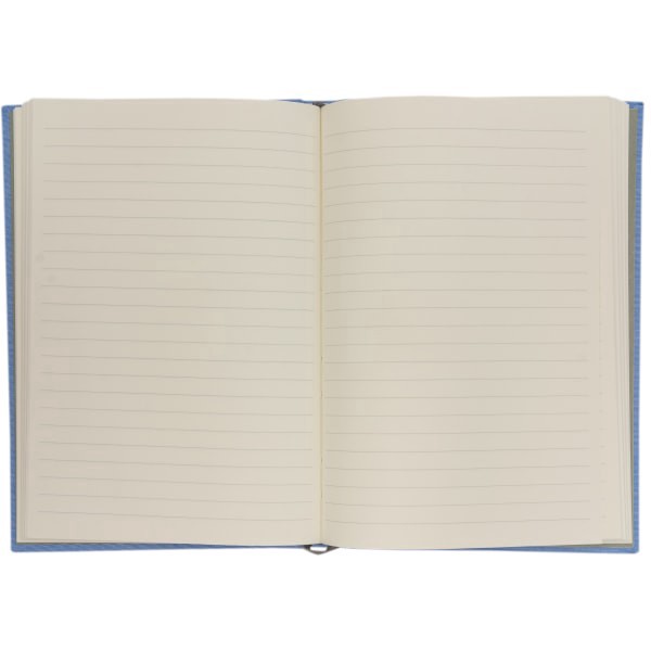 slide 3 of 3, Eccolo Style Journal, 6"" X 8"", 256 Pages, Chambray/Blue Linen/Ivory, 1 ct