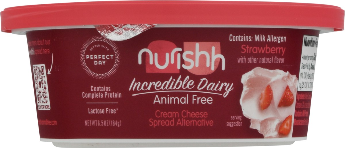 slide 6 of 9, Nurishh Animal Free Strawberry Cream Cheese Spread Alternative 6.5 oz, 6.5 oz