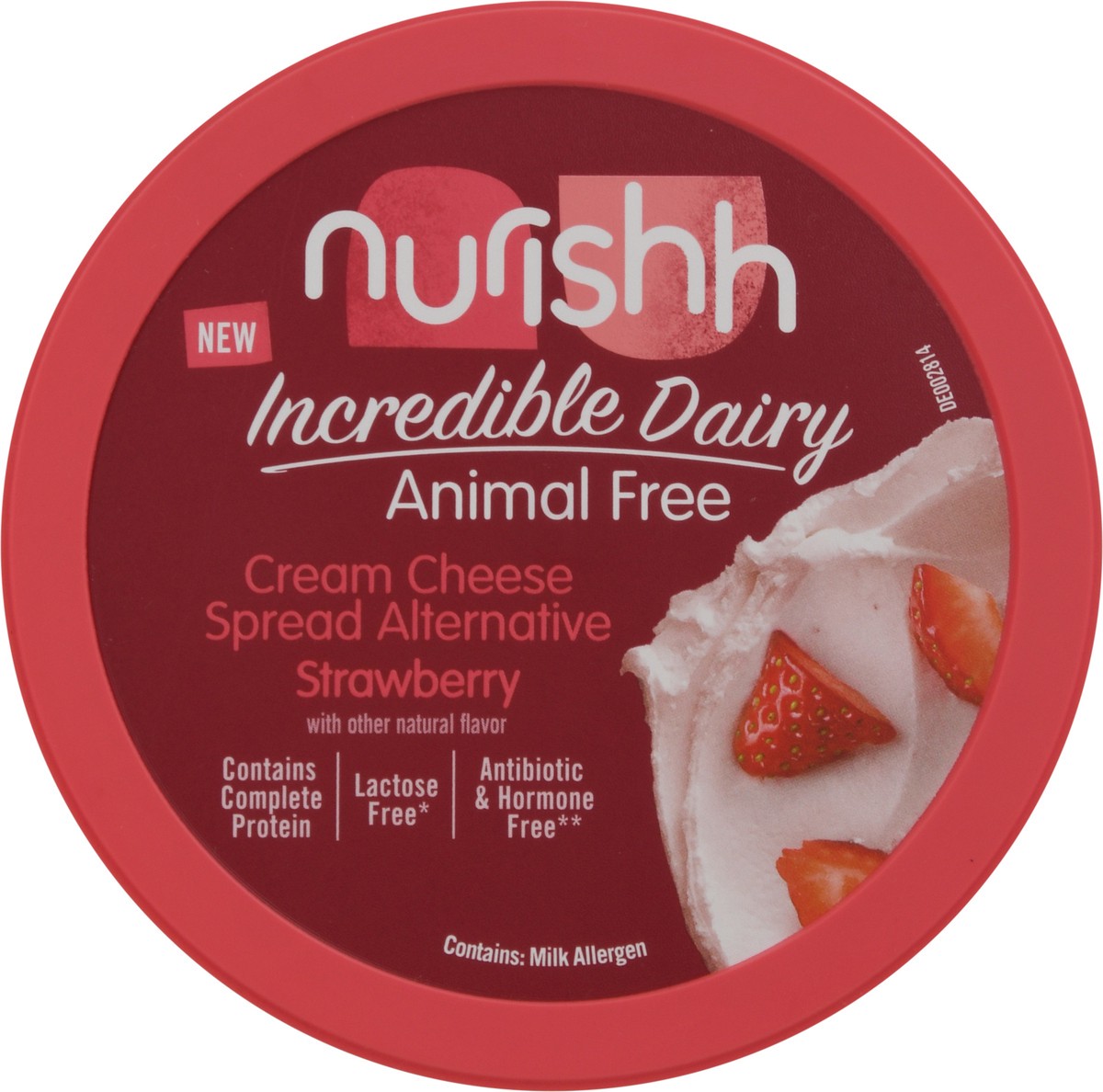 slide 9 of 9, Nurishh Animal Free Strawberry Cream Cheese Spread Alternative 6.5 oz, 6.5 oz