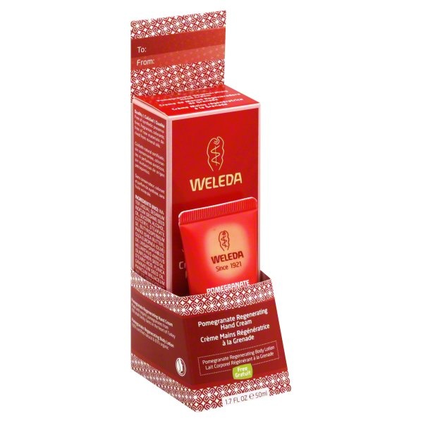 slide 1 of 1, Weleda Hand Cream, Regenerating, Pomegranate - 1.7 Fl Oz, 1.7 fl oz