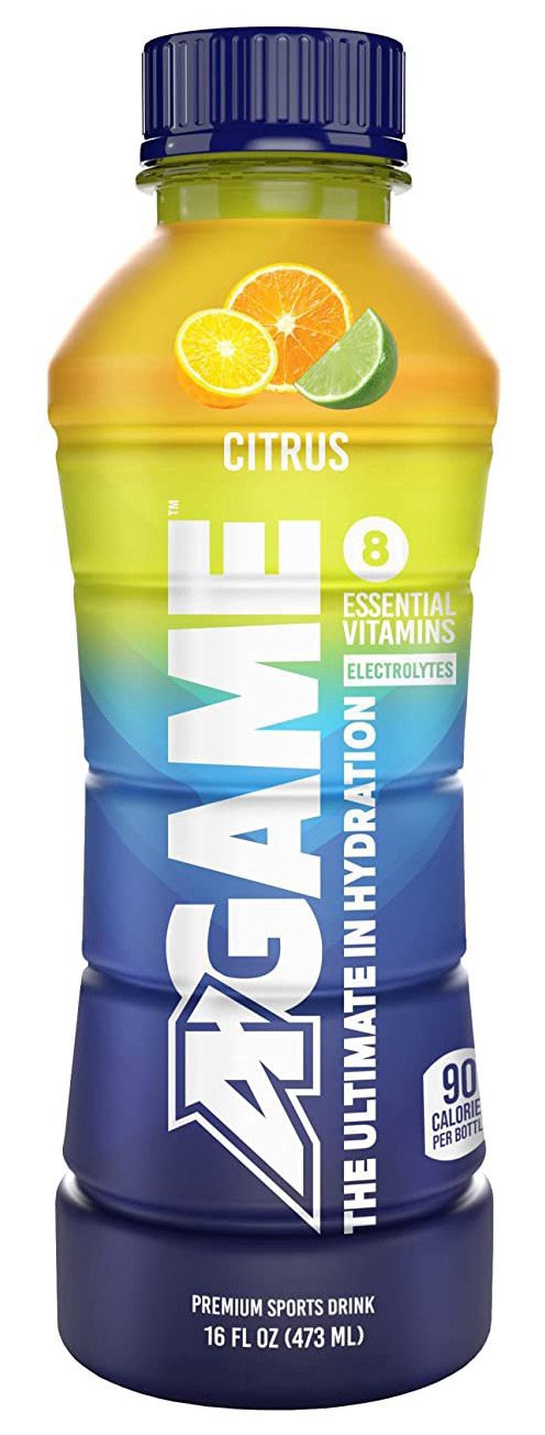 slide 1 of 1, A-Game Premium Citrus Hydration Beverage 16.9 fl oz, 16 oz