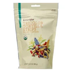 GreenWise Tricolor Tortilla Strips Organic Salad Toppers