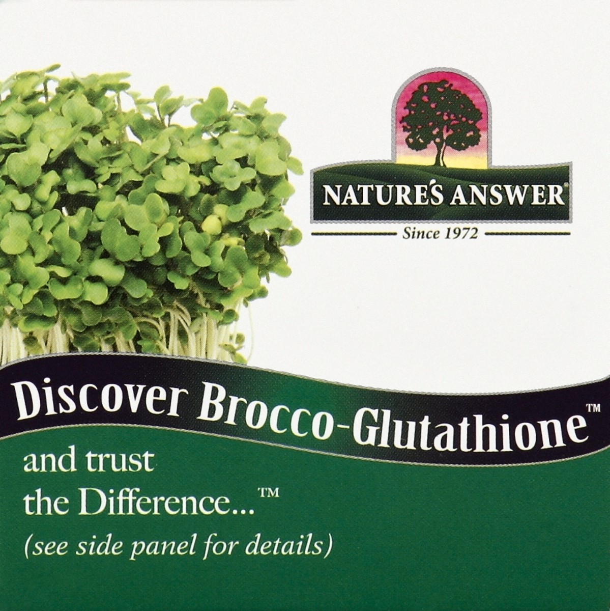 slide 3 of 4, Nature's Answer Natures Answer Brocco-Glutathione, 60 ct