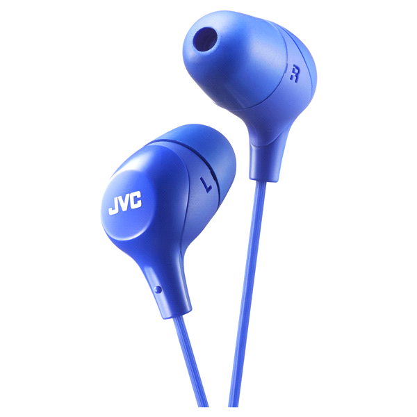 slide 1 of 1, JVC Blue Marshmallow Headphones, 1 ct