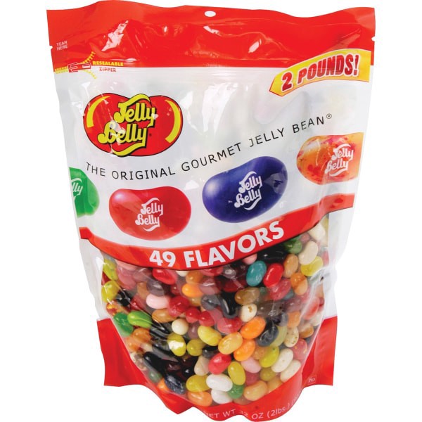slide 2 of 2, Jelly Belly Jelly Beans Stand-Up Bag, 32 Oz. Bag, 1 ct