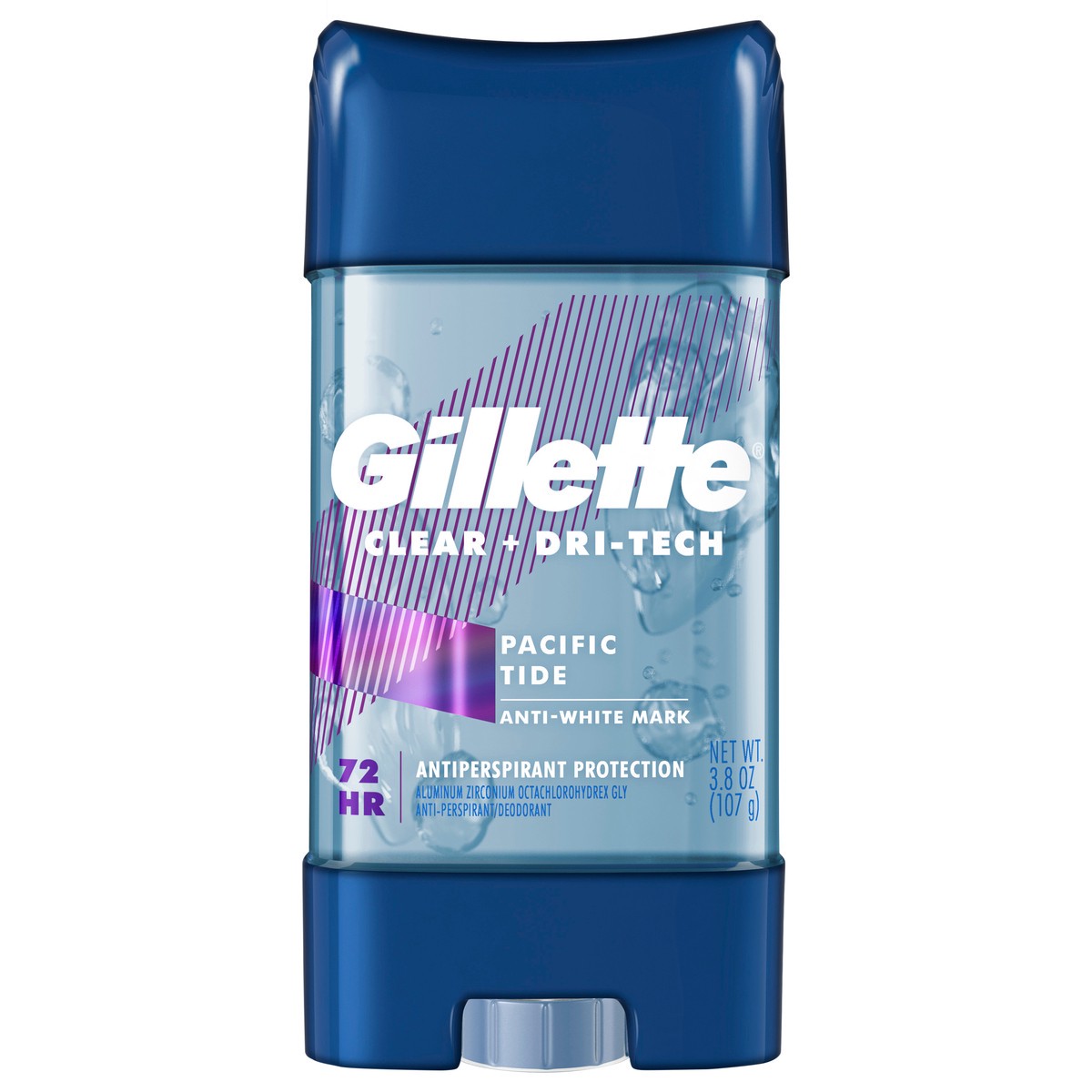 slide 1 of 3, Gillette Clear Gel Pacific Tide Anti-Perspirant & Deodorant, 3.8 oz