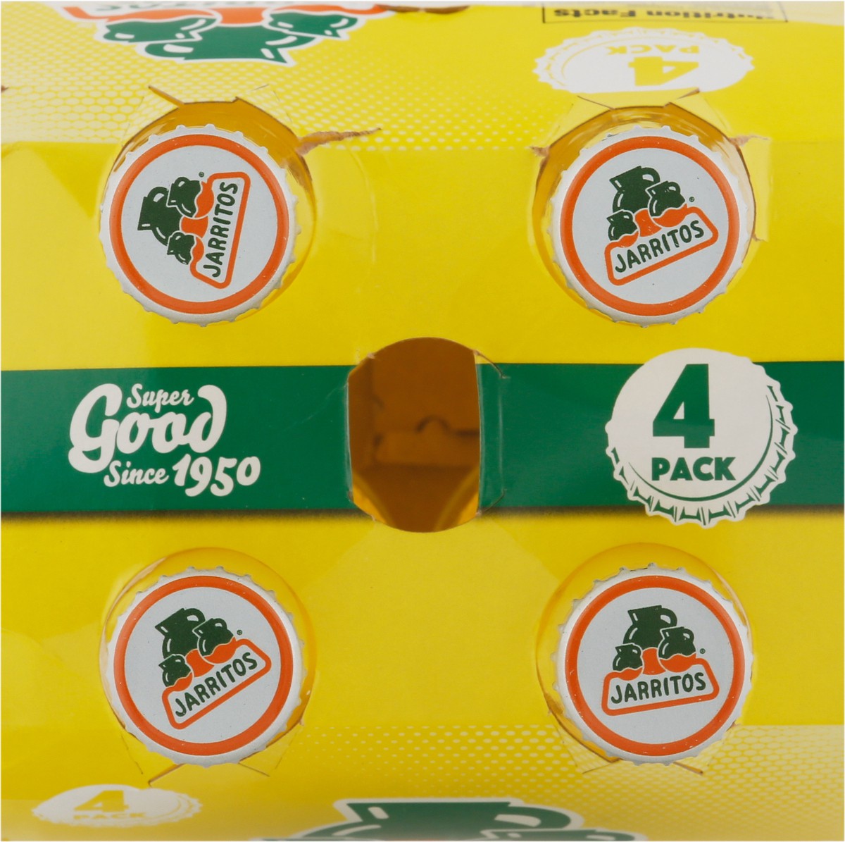 slide 4 of 9, Jarritos Pineapple Soda 4 - 12.5 fl oz Bottles, 4 ct