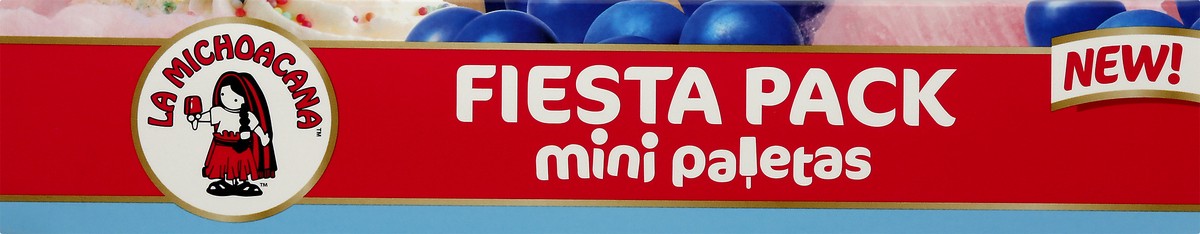 slide 10 of 12, La Michoacana Mini Paletas Fiesta Pack Ice Cream Bars 12.0 ea, 12 ct