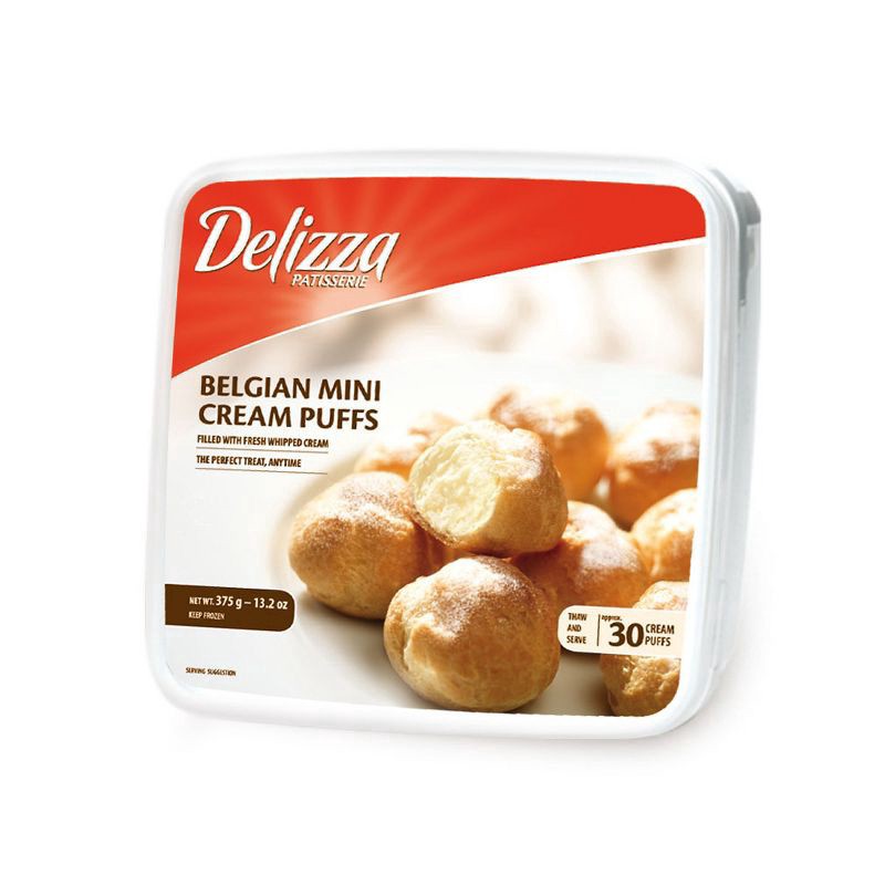 slide 1 of 5, Delizza Cream Puffs, 30 ct; 13.2 oz
