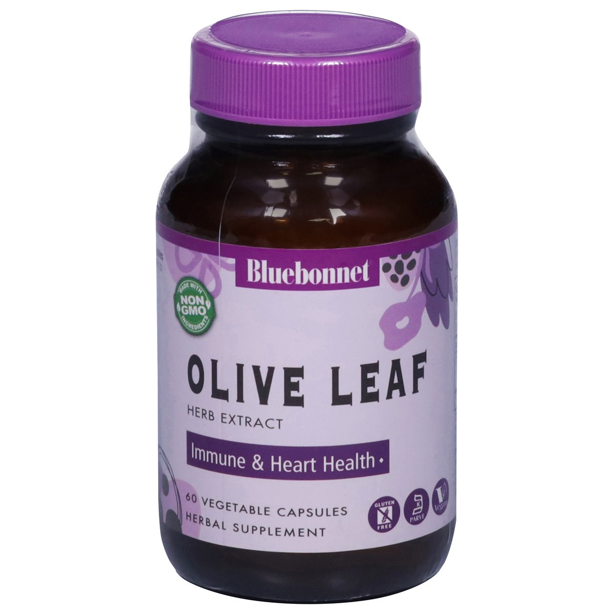 slide 11 of 13, Bluebonnet Nutrition Olive Leaf 60 Vegetable Capsules, 60 ct