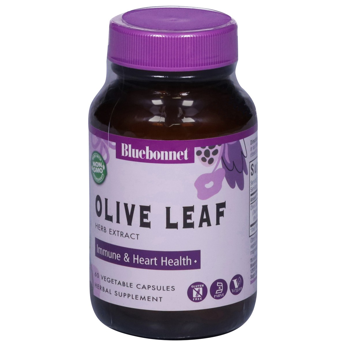 slide 8 of 13, Bluebonnet Nutrition Olive Leaf 60 Vegetable Capsules, 60 ct