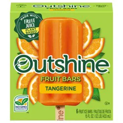 Outshine Tangerine Frozen Fruit Bars, 6 Count