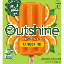 Outshine Tangerine Frozen Fruit Bar - 6ct