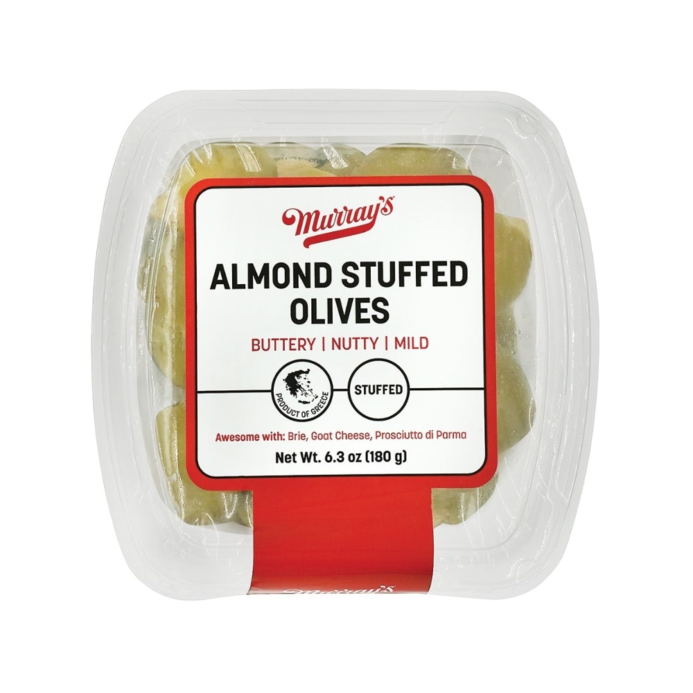 slide 1 of 1, Murray's Almond Stuffed Olives, 6.3 oz