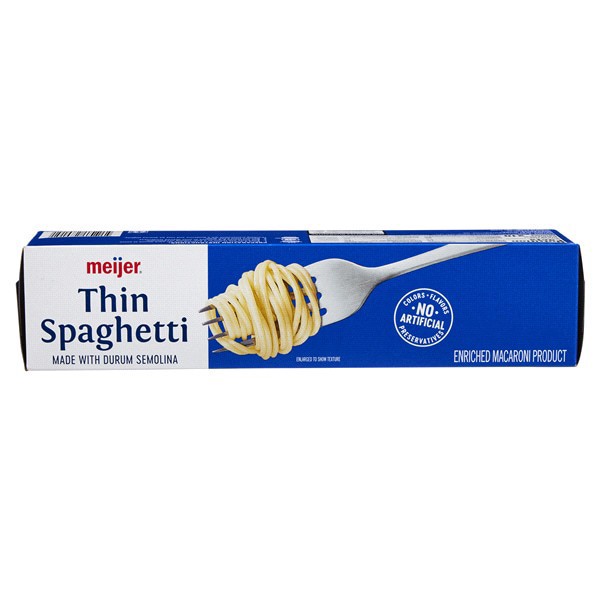 slide 16 of 29, Meijer Thin Spaghetti Pasta, 32 oz