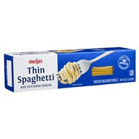 slide 7 of 29, Meijer Thin Spaghetti Pasta, 32 oz