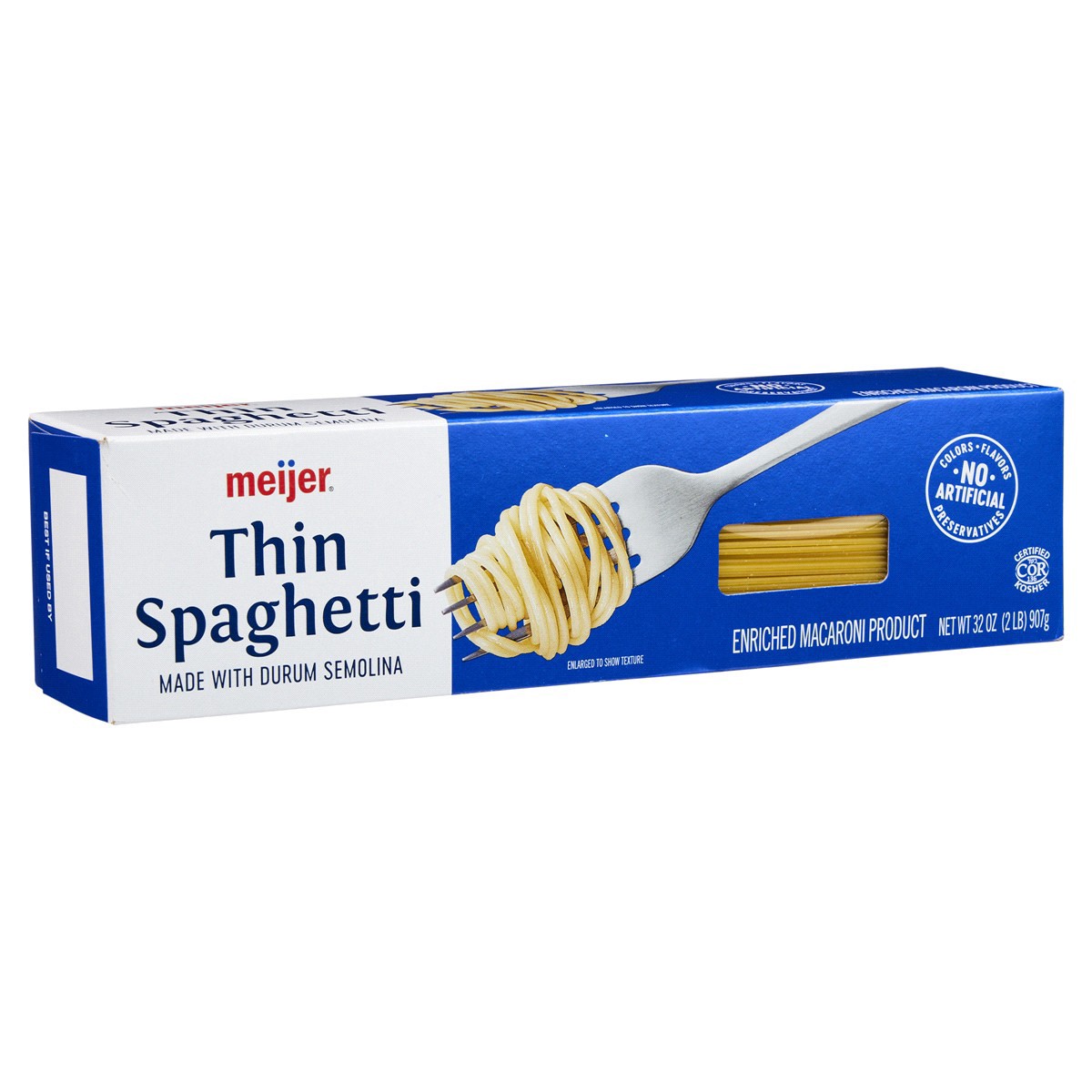 slide 9 of 29, Meijer Thin Spaghetti Pasta, 32 oz