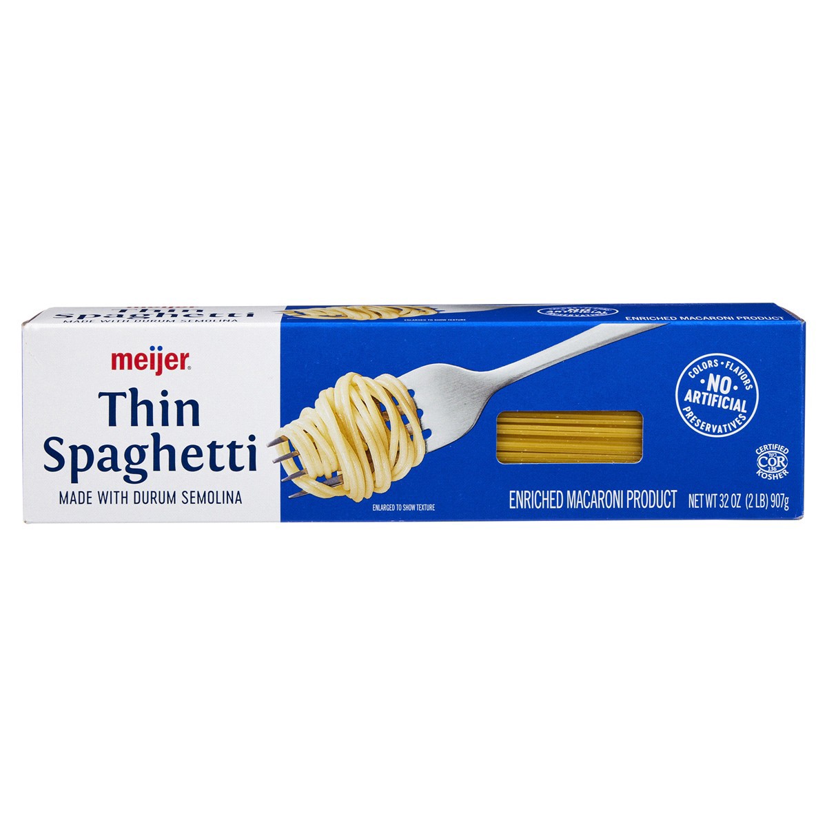 slide 1 of 29, Meijer Thin Spaghetti Pasta, 32 oz