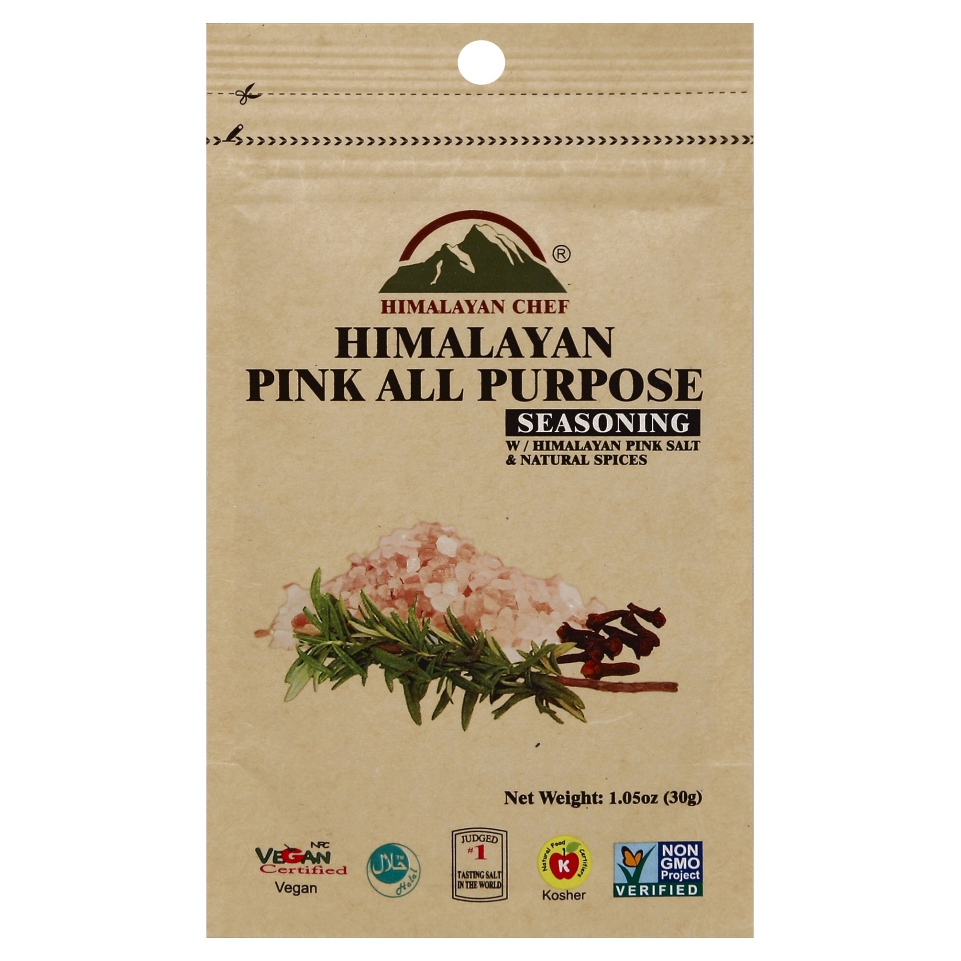 slide 1 of 1, Himalayan Pink Salt Seasoning All Purpose, 1.06 oz