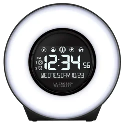 La Crosse Mood Light Alarm Clock with Nature Sounds