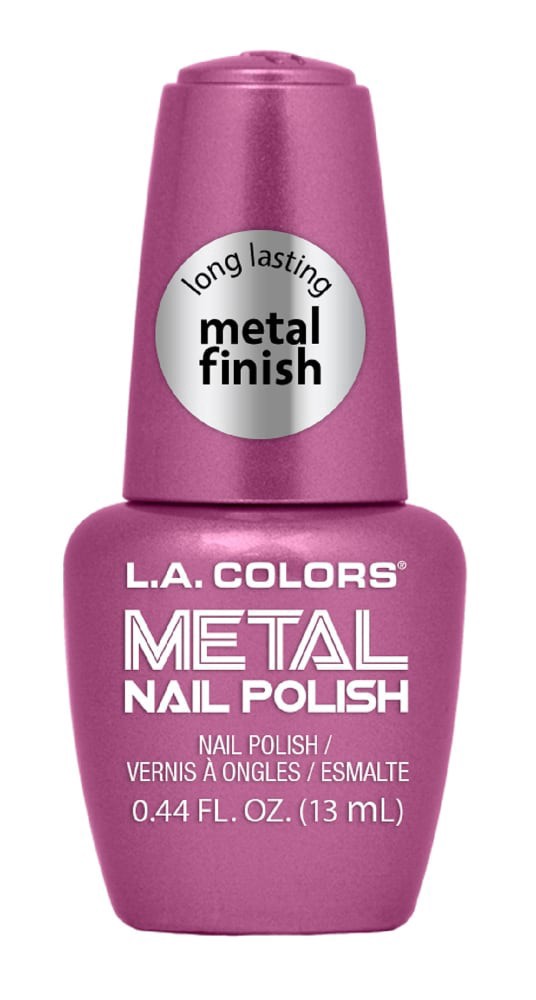 slide 1 of 1, LA COLORS Lac Metal Polish-Rose Mimosa, 1 ct