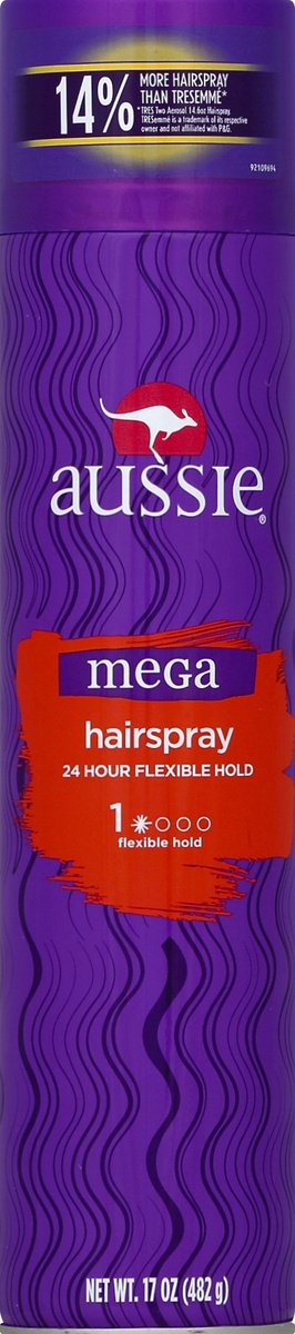 slide 2 of 3, Aussie Hairspray , 17 oz