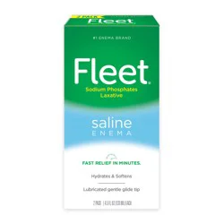 Fleet Adult Saline Enema Twin Pack - 4.5 fl oz