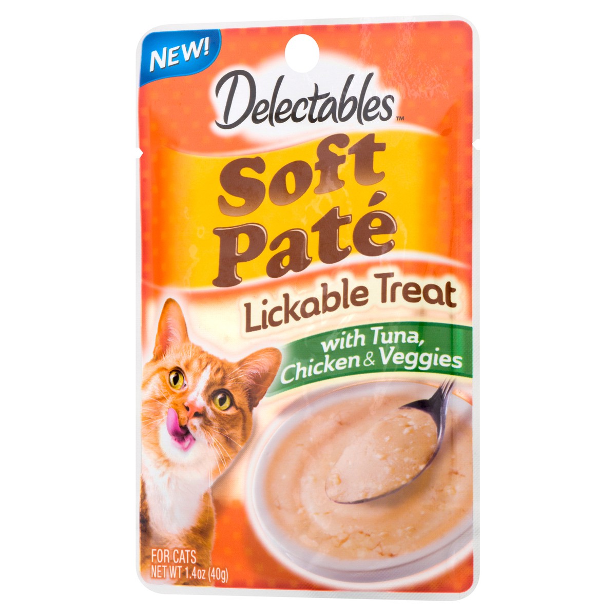 slide 10 of 12, Delectables With Tuna, Chicken & Veggies Lickable Treat 1.4 oz, 1.4 oz