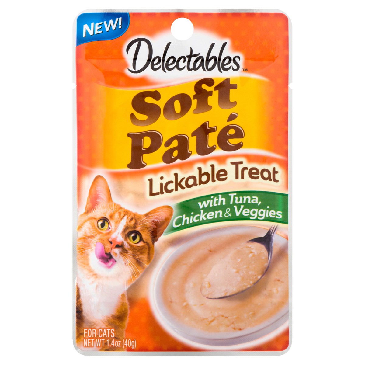 slide 3 of 12, Delectables With Tuna, Chicken & Veggies Lickable Treat 1.4 oz, 1.4 oz